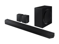 Samsung HW-Q990D - Q-Series - Lydplankesystem - for hjemmeteater - 11.1.4-kanal - trådløs - Bluetooth, Wi-Fi - Appstyrt - 656 watt (Total) - grafitts