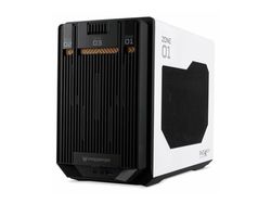 Acer Predator MI900 - Mini-ITX - sidepanel med vindu - ingen strømforsyning - hvit - USB/lyd