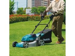 Makita Twin DLM460Z - Gräsklippare - sladdlös - 18 V - 2500-3300 vpm - 46 cm - 27.6 kg