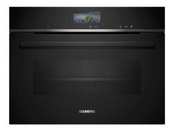 Siemens iQ700 CS736G1B1 - Ovn - med dampfunksjon - innebygd - Wi-Fi - fordypning - bredde: 56 cm - dybde: 55 cm - høyde: 45 cm - med selvrens - Klass