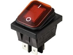 TRU COMPONENTS TC-13599528 Vippströmbrytare 250 V/AC 16 A 2 x Off/On Klickande 1 st