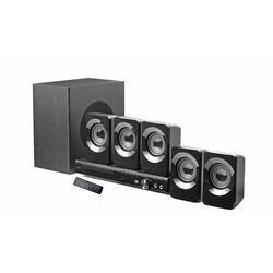 INOVALLEY 5.1 hemmabiosystem med Bluetooth-subwoofer och DVD-spelare