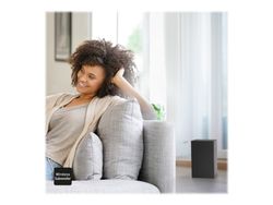 Panasonic SC-HTB150 - Lydplankesystem - for hjemmeteater - 2,1 kanaler - trådløs - Bluetooth - 100 watt (Total) - svart