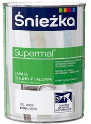 ŚNIEŻKA Supermal hvid glans 9003 0,8l
