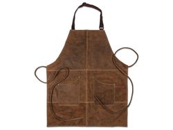 SCANDINAVIAN HOME Förkläde Vintage Läder HOME