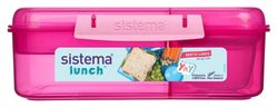 Sistema - Bento Lunch1,65L - Pink