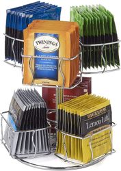 INF Tepose Organizer, Kaffepose Spinning Carousel med 6 rom