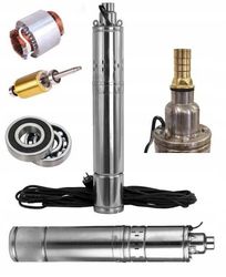 DJUPPUMP FÖR RENT VATTEN 1500W 75M TRYCKSHYDROFON