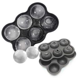 2-Pack 6 runde isbiter Silikon isform iskuler