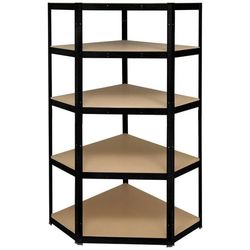 TOOLCRAFT TO-8701224 Lagerhylla hörnmodul 175 kg (B x H x D) 700 x 1800 x 700 mm Metall (pulverbelagd), MDF galvaniskt