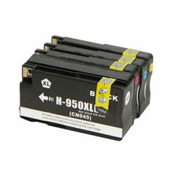 Kompatibel - HP 950 / HP 951 XXL Blekkpatron økonomipakke 4 stk 170 ml