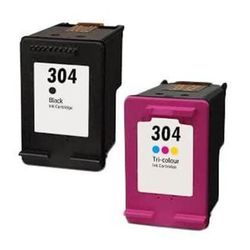 Kompatibel - HP 304 XL FN9K08AE blekkpatron økonomipakke 2 stk 36 ml