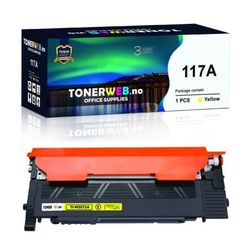 Tonerkassett, erstatter HP Gul 117A (700 sider) (1 stk.)