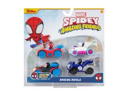 SPIDEY AMAZING METALS CAR 4 PK