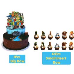 Italialainen Brainrot Tung Tung Sahur Tralalo Lasten syntymäpäiväjuhlatarvikkeet ilmapallopöytäastiat kuppilautanen banderolli lelulahjakoristesetti