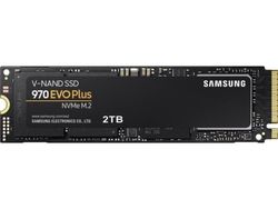 Samsung 970 EVO Plus MZ-V7S2T0BW - SSD - krypterat - 2 TB - inbyggd - M.2 2280 - PCIe 3.0 x4 (NVMe) - buffert: 2 GB - 256 bitars AES - TCG Opal Encry
