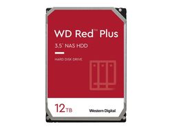WD Red Plus NAS Hard Drive WD120EFBX - Harddisk - 12 TB - intern - 3.5" - SATA 6Gb/s - 7200 rpm - buffer: 256 MB