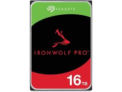 Seagate IronWolf Pro ST16000NT001 - Harddisk - 16 TB - intern - 3.5" - SATA 6Gb/s - 7200 rpm - buffer: 256 MB - med 3-års Seagate Rescue Data Recover