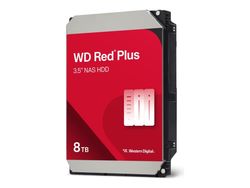 WD Red Plus - Hårddisk - 8 TB - intern - 3,5"