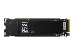 Samsung 990 EVO Plus MZ-V9S2T0 - SSD - krypterat - 2 TB - inbyggd - M.2 2280 - PCIe 5.0 x2 (NVMe) - 256 bitars AES - TCG Opal Encryption 2.0