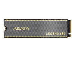 ADATA Legend 860 - SSD - 500 GB - inbyggd - M.2 2280 - PCIe 4.0 x4 (NVMe) - integrerad kylfläns