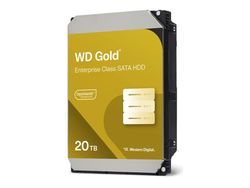 WD Gold - Hårddisk - 20 TB - intern - 3,5" - 7200 rpm - buffert: 512 MB