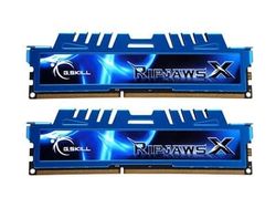 G.Skill Ripjaws-X - DDR3 - sats - 16 GB: 2 x 8 GB - DIMM 240-pin - 2400 MHz / PC3-19200 - CL11 - 1.65 V - ej buffrad - icke ECC