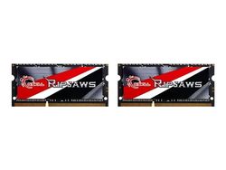 G.Skill Ripjaws F3-1600C9D-16GRSL - DDR3L - sats - 16 GB: 2 x 8 GB - SO DIMM 204-pin - 1600 MHz / PC3-12800 - CL9 - 1.35 V - ej buffrad - icke ECC
