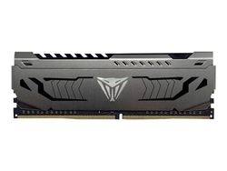 Patriot Extreme Performance Viper Steel - DDR4 - modul - 8 GB - DIMM 288-pin - 3200 MT/s / PC4-25600 - CL16 - 1.35 V - ej buffrad - icke ECC - grå ka