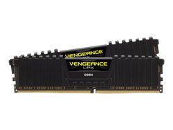 CORSAIR Vengeance LPX - DDR4 - sats - 32 GB: 2 x 16 GB - DIMM 288-pin - 3600 MHz / PC4-28800 - CL18 - 1.35 V - ej buffrad - icke ECC - svart
