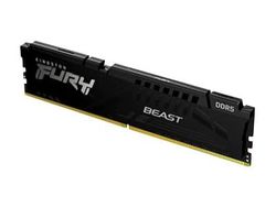 Kingston FURY Beast - DDR5 - modul - 8 GB - DIMM 288-pin - 5600 MHz / PC5-44800 - CL40 - 1.25 V - ej buffrad - on-die ECC