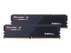 G.Skill Ripjaws S5 - DDR5 - sett - 64 GB: 2 x 32 GB - DIMM 288-pin lav profil - 6000 MHz / PC5-48000 - CL30 - 1.4 V - ikke-bufret - ikke-ECC - matt s