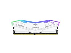 T-Force DELTA RGB - DDR5 - sats - 32 GB: 2 x 16 GB - DIMM 288-pin - 6000 MHz / PC5-48000 - CL38 - 1.25 V - ej buffrad - on-die ECC - vit