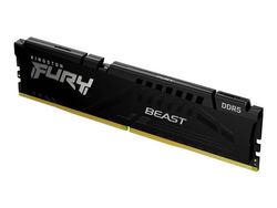 Kingston FURY Beast - DDR5 - sats - 128 GB: 4 x 32 GB - DIMM 288-pin - 5600 MT/s / PC5-44800 - CL40 - 1.25 V - ej buffrad - on-die ECC - svart