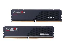 G.Skill Flare X5 - DDR5 - sats - 64 GB: 2 x 32 GB - DIMM 288-pin låg - 3000 MHz / PC5-24000 - CL30 - 1.4 V - ej buffrad - on-die ECC - mattsvart