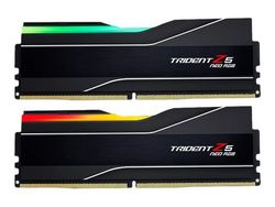 G.Skill Trident Z5 Neo RGB - DDR5 - sats - 48 GB: 2 x 24 GB - DIMM 288-pin - 6400 MHz / PC5-51200 - CL32 - 1.35 V - ej buffrad - on-die ECC - svart