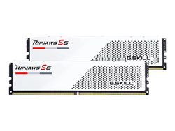 G.Skill Ripjaws S5 - DDR5 - sett - 32 GB: 2 x 16 GB - DIMM 288-pin lav profil - 6000 MT/s / PC5-48000 - CL36 - 1.25 V - ikke-bufret - ikke-ECC - matt