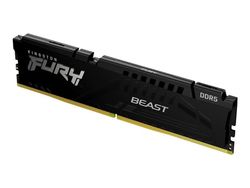Kingston FURY Beast - DDR5 - modul - 16 GB - DIMM 288-pin - 6000 MT/s / PC5-48000 - CL36 - 1.35 V - ej buffrad - on-die ECC - svart