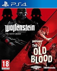 Wolfenstein The New Order and The Old Blood Double Pack (Sony Playstation PS4) - Game XFVG The (Pre Owned)