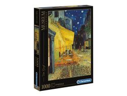Clementoni Museum Collection - Van Gogh: Café Terrace at Night - puslespill - 1000 deler