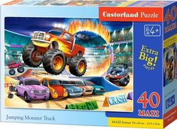 Castorland Puzzle 40 maxi - Jumping Monster Truck CASTOR