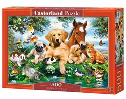 Castorland Summer Pals 500 pcs, 500 stykker, Dyr, 9 år