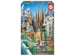 Educa 1000 Collage Gaudi - Miniature