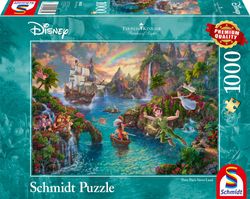 Disney Peter Pan Thomas Kinkade Puslespill 1000 brikker Schmidt