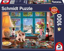 Puzzlers Desk Pussel 1000 bitar Schmidt
