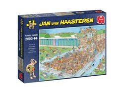 Jan van Haasteren Pool Pile-Up 2000 pcs, 2000 stykker, Komikk, 12 år