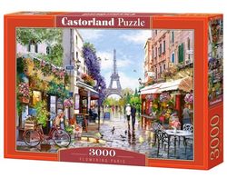 Castorland Flowering Paris 3000 pcs, 3000 stykker, By, 9 år