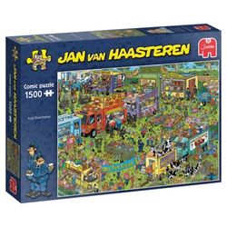 Jan Van Haasteren Pussel: Food Truck Festival 1500 Bitar