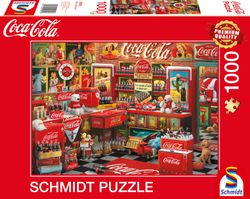 Coca Cola Nostalgi Puslespill 1000 brikker Schmidt
