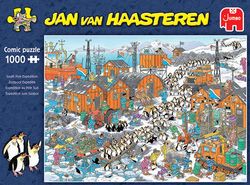 Jan Van Haasteren South Pole Expedition Puslespill 1000 brikker, Jumbo